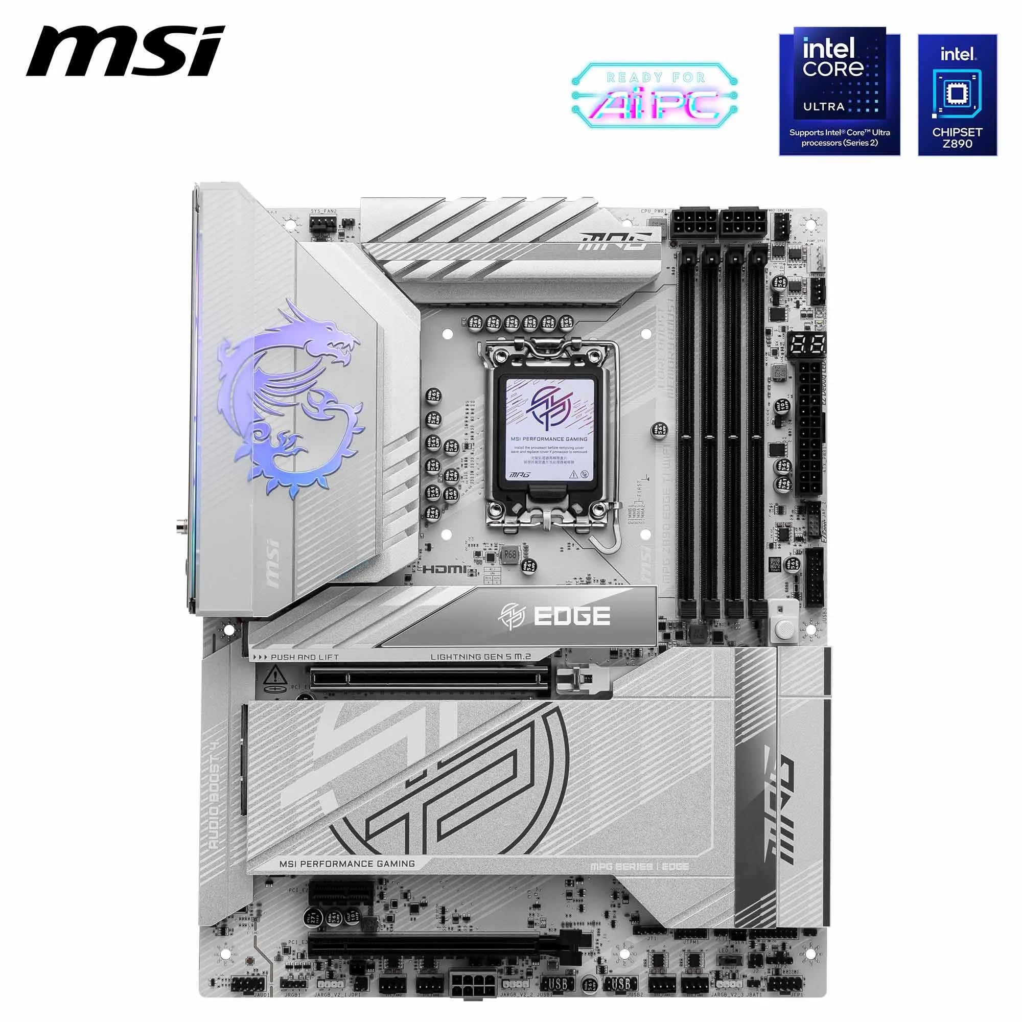 Amazon | MSI MPG Z890 EDGE TI WIFIマザーボード、ATX - Intel Core